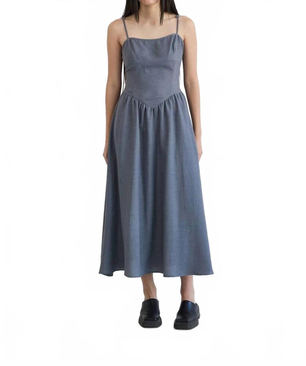 NEW MOD REF women's june dress in denim blue
